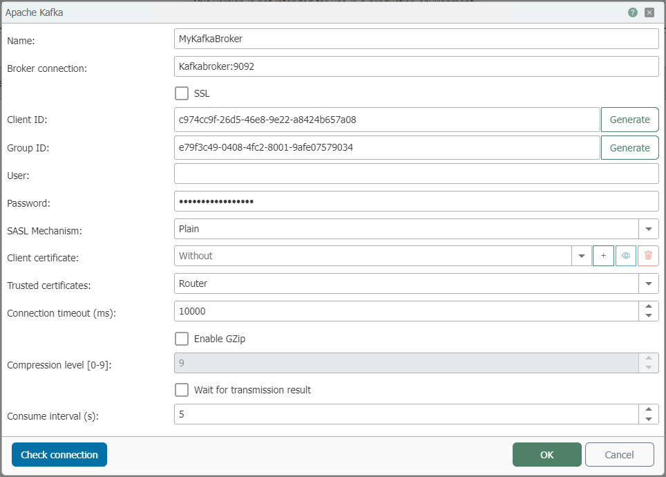 Apache Kafka Plug-in